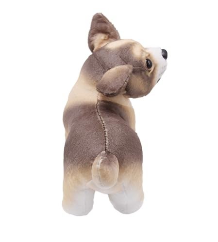 YONLIT Lifelike Chihuahua Stuffed Animal Animated Plush Puppy Toy Doll Super Realistic Dogs Act Like Real Excellent Gifts for Kids Birthday Party Dog Collection 9 Inches (Chihuahua) - Image 4