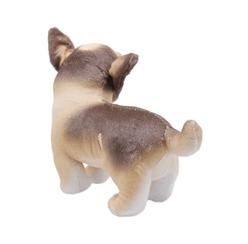 YONLIT Lifelike Chihuahua Stuffed Animal Animated Plush Puppy Toy Doll Super Realistic Dogs Act Like Real Excellent Gifts for Kids Birthday Party Dog Collection 9 Inches (Chihuahua) - Image 3