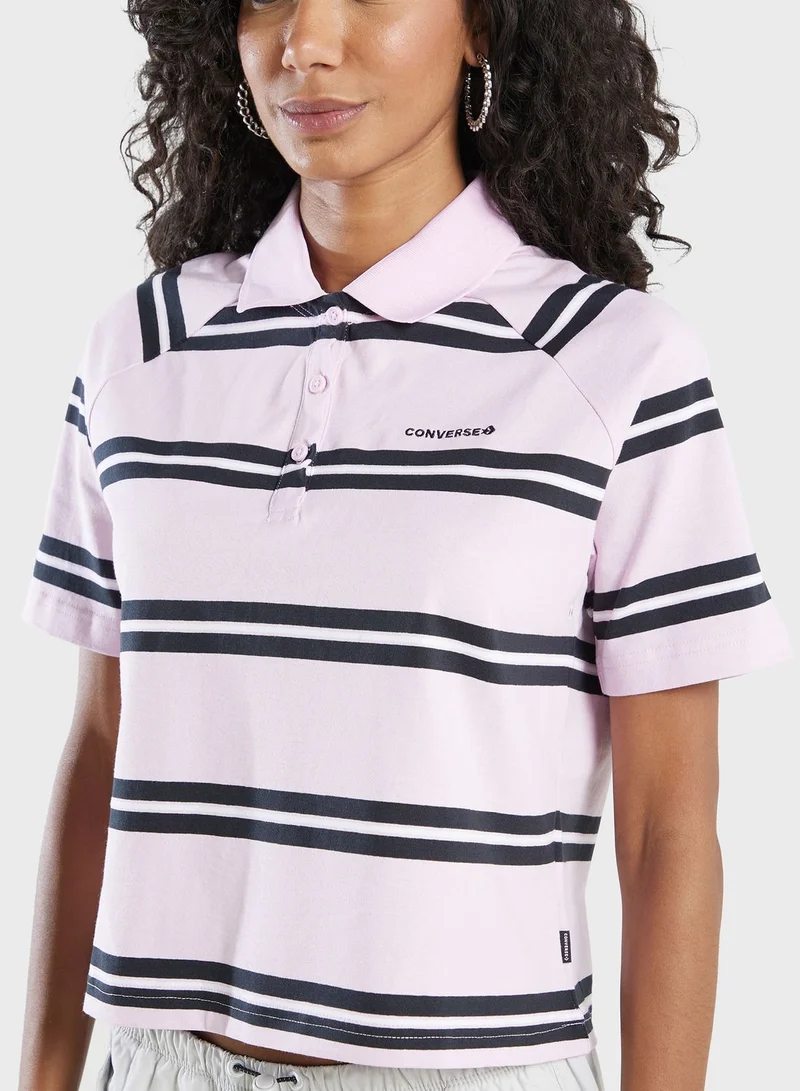 CONVERSE Marquis Stripe Polo