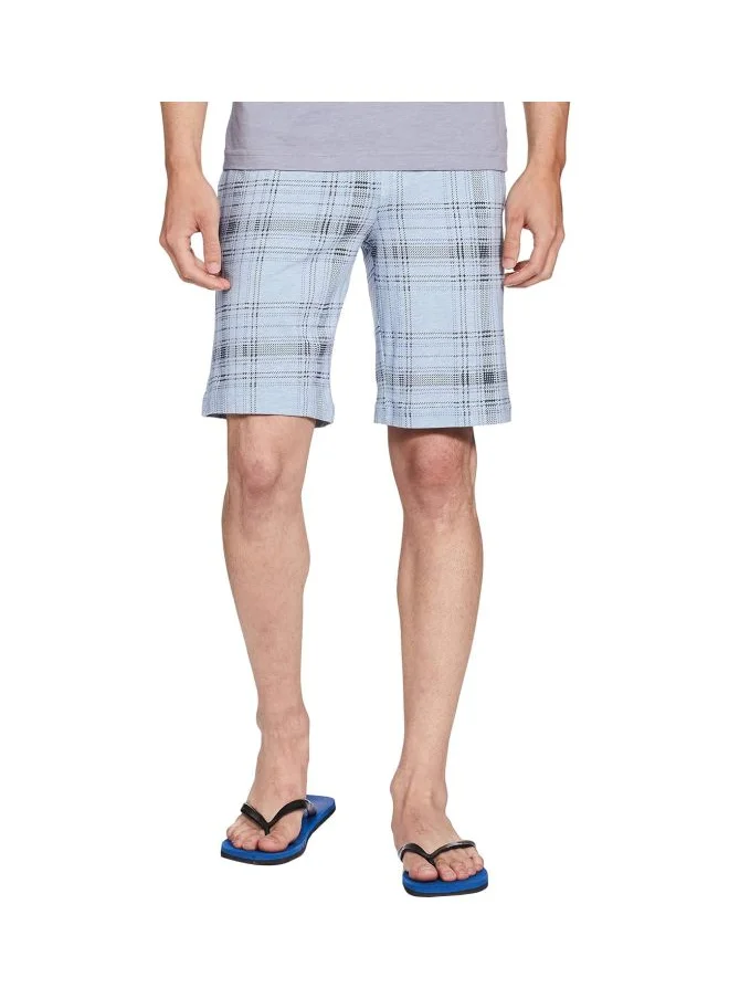 JOCKEY Jockey IM02 Men Tencel Micro Modal Cotton Elastane Stretch Regular Fit Checkered Sleep Shorts with Side Pockets