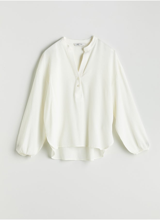LC WAIKIKI Wide Neck Plain Women's Blouse  - Image 1