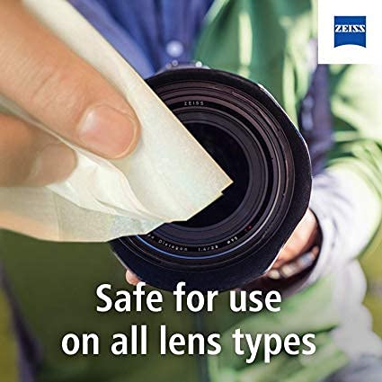 Zeiss ZEISS EYE GLASS CLEANER EYE CARE ACCESSORIES WIPE 100 CT - 0662834501591  - Image 4