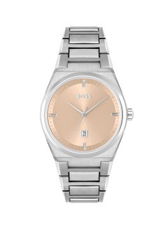HUGO BOSS ساعة يد تناظرية من الستانلس ستيل 1502670  - Image 1