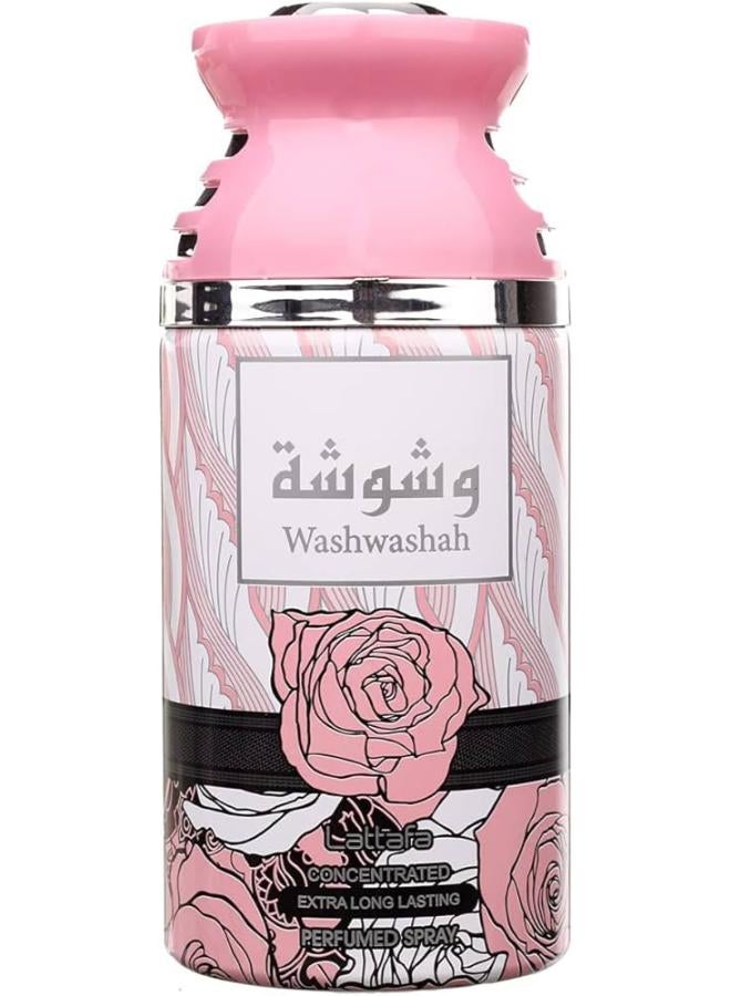 Lattafa WASHWASHA BODY SPRAY FOR UNISEX 250 ML