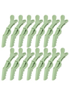 Ondder Ondder 14 Pcs Green Hair Clips for Sectioning and Styling  Larger Salon Pro Clips for Barber Coloring Cutting  Hair Accessories for Women and Men 