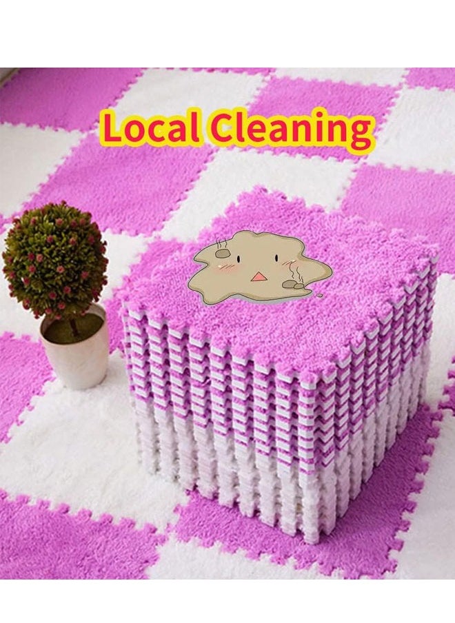 Generic 10Pcs 11” x 11” Cat Cage Pads Washable, Reusable Cat  Fleece Cage Liners Soft Warm Rabbit Sleep Mat Blanket Bed (White)  - Image 5