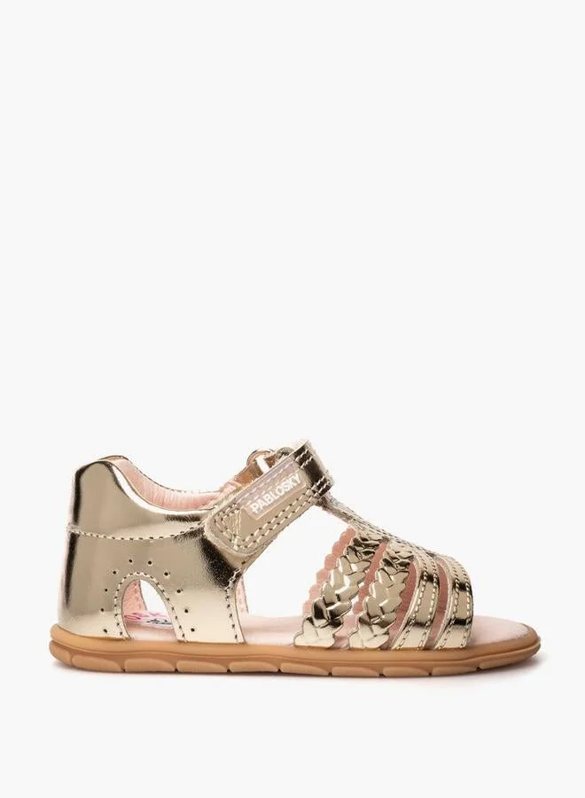 بابلوسكي Sandals With Hook & Loop Closure
