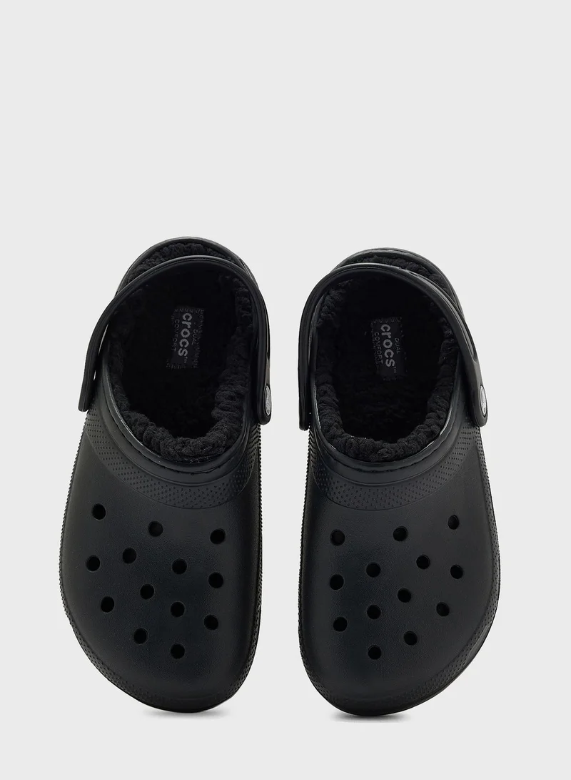 crocs Kids Classic Lined Clog Sandals