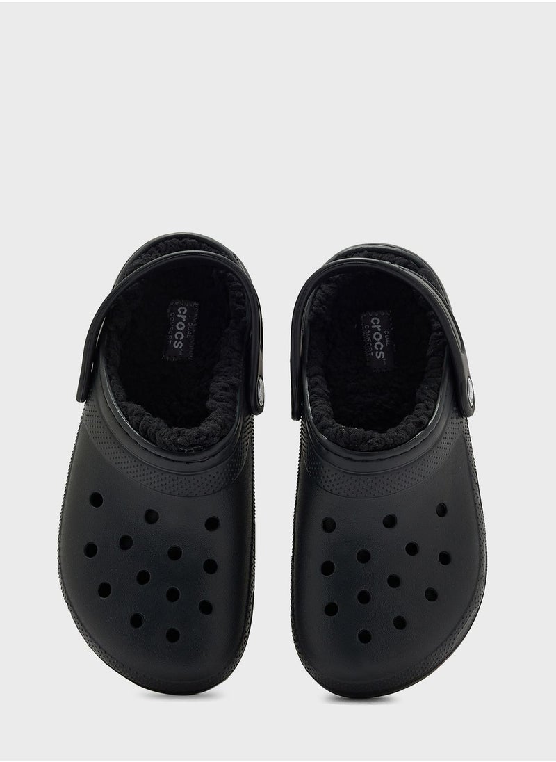 crocs - Kids Classic Lined Clog Sandals - Image 1