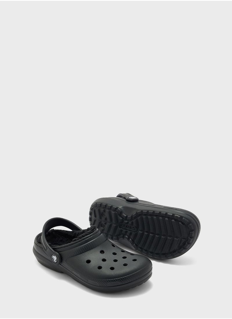 crocs - Kids Classic Lined Clog Sandals - Image 1