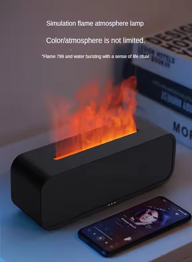 أم أتش دي جهاز التحكم عن بعد برذاذ العطر الأوتوماتيكي ذو اللهب الملون آلة العلاج بالروائح العلاجية الديناميكية لاقط الصوت  - Image 3