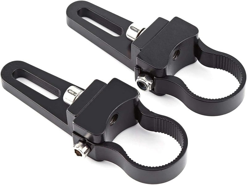 Mounting Bracket Clamps, 1"-3" Aluminum Tube/Roll Bar Mount Bracket Clamps Holder LED Car Truck Off Road Work Light(1in) - Image 3