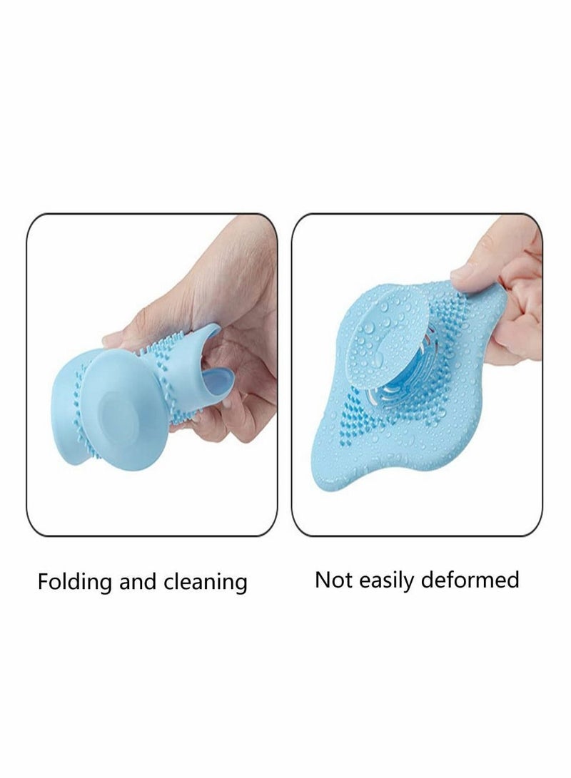 Floor Drain Cover Shower Stopper Bathtub Tub Plug, Covers Bathroom Sink,Bathtub Strainers，Laundry Sink (4 PCS) - Image 3