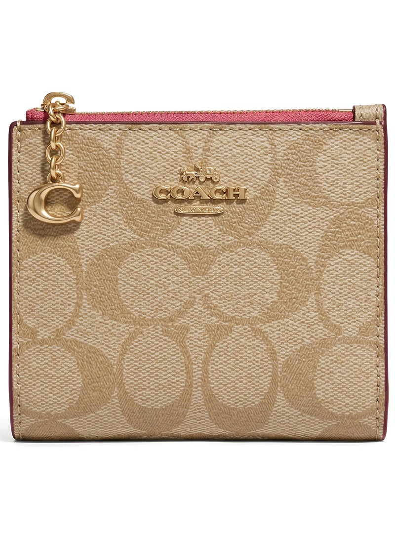 coachoutlet COACH Women's Signature Canvas Card Holder 78002 - Image 1