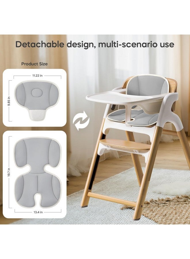 mamatepe Baby Stroller Cooling Pad Universal Soft Cooler Pad Breathable Adjustable Car Seat Liner Detachable 2-Piece Cooling Cushion Fits Strollers, Car Seat, High Chair, Bassinet, Swing - Image 4