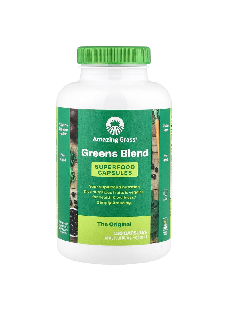 Greens Blend, 150 Capsules