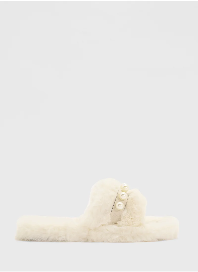 جينجر Bedroom Slipper With Pearl