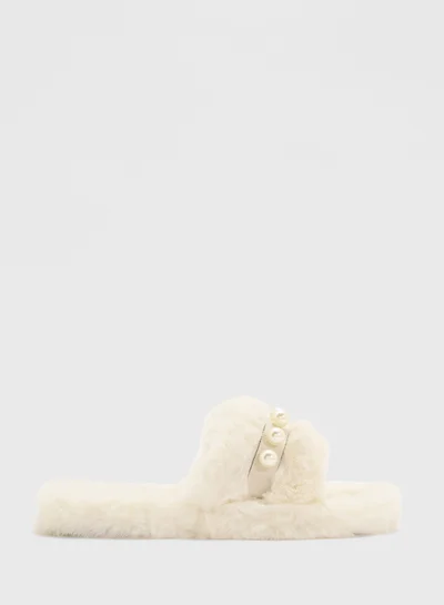 Ginger Bedroom Slipper With Pearl