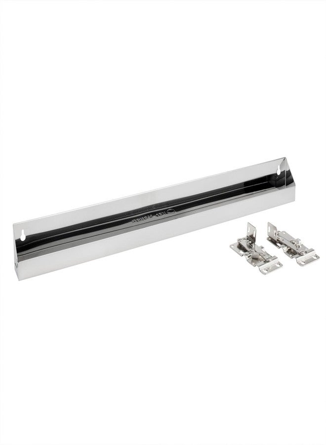 Rev-A-Shelf 28" Slim Tip-Out Sink Tray for Kitchen and Bathroom Base Cabinets, Large Pull Out Stainless Steel Storage Organizer, Silver, 6541-28-52 - Image 1