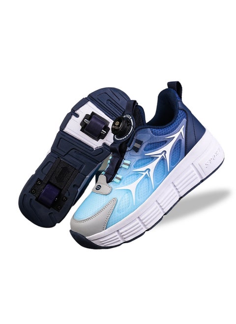 LED Flash Light Sneaker Skate Shoes with Wheels USB Charging Roller Skates Shoes