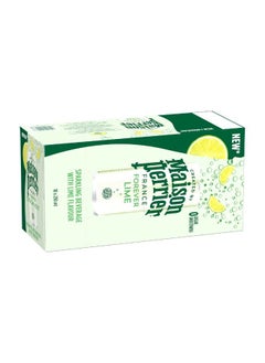 Maison Perrier Sparkling Water Lime Slim Can 10 x 250ml  - Image 2