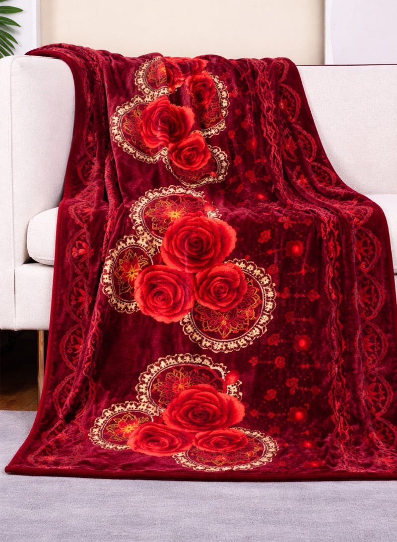 PARAJOHN Para John Double Flannel Fleece Blanket 200x230 cm Polyester Blanket - Image 1