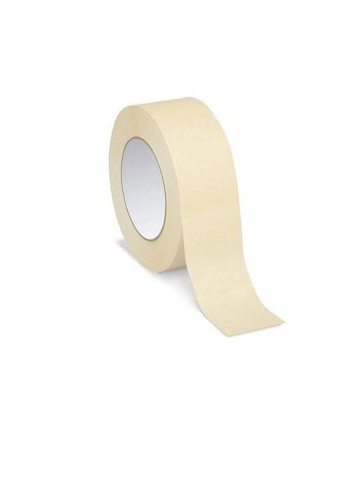 ROBUSTLINE Robustline Adhesive Masking Tape General Purpose Painter's Tape Bulk for Painting, Labeling, Packing, Craft, Art, Home, Office, School Etc. (2 INCH, 4)  - Image 3