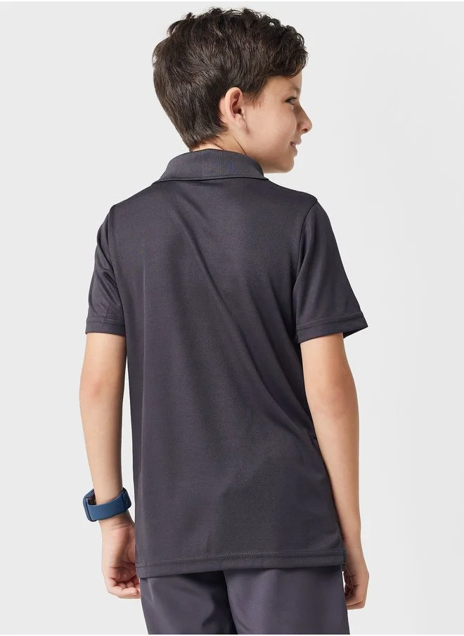 FRWD Running Zipper Polo