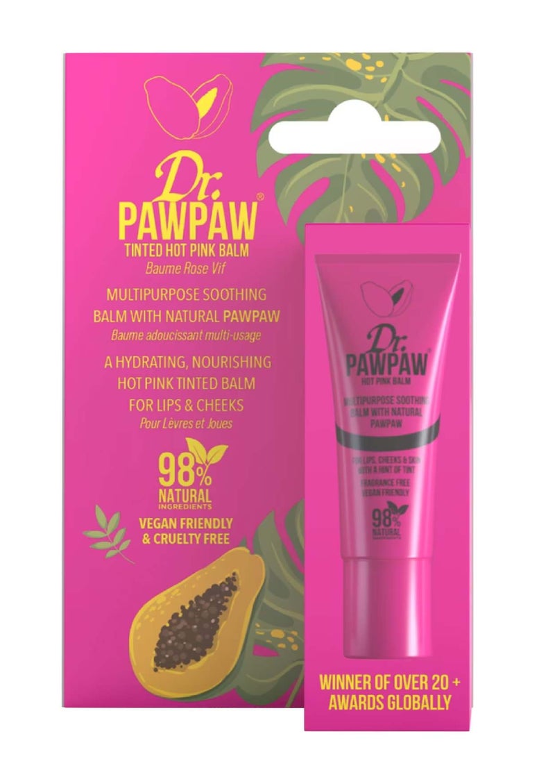 Dr.PAWPAW Tinted Hot Pink Lip Balm 10Ml 