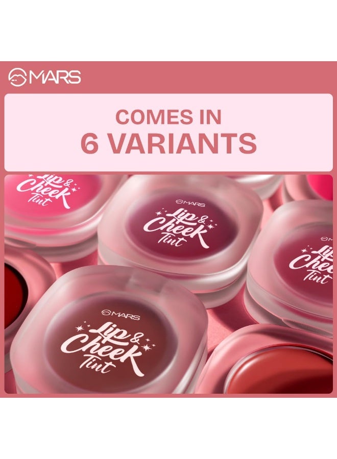 مارس ملون الشفاه والخدود من مارس للون الجريء (2.8 جرام) (06-فوشيا داكن - Be The Change) | لمسة نهائية ديمي مطفية | وظيفة مزدوجة | تصبغ عالي قابل للبناء | لون يدوم طويلاً | ملابس عديمة الوزن - Image 2