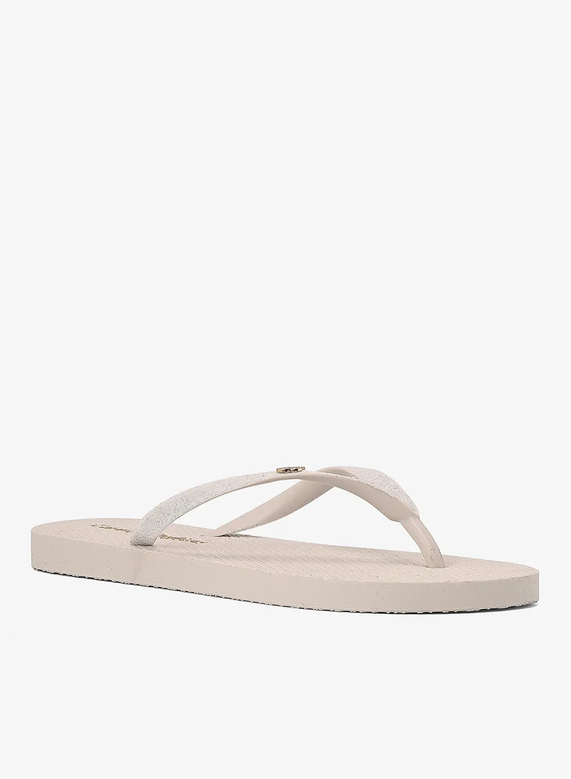 Carmen Steffens Off-White Flip-Flop
