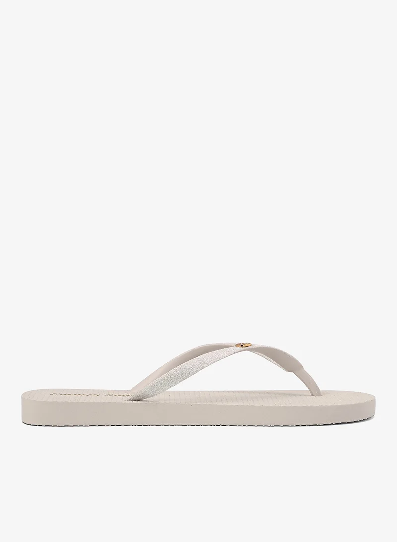 Carmen Steffens Off-White Flip-Flop
