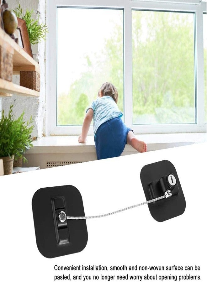 Olpad Fridge Lock,Refrigerator Locks,Freezer Lock with Key for Child Safety,Locks to Lock Fridge and Cabinets - Image 3