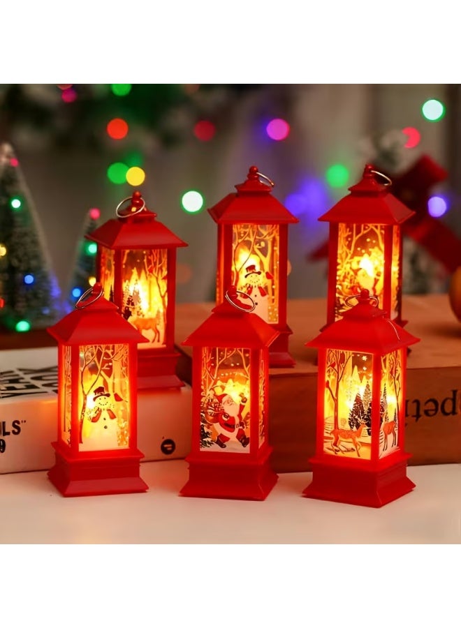 3pcs LED Christmas Decorative Lights – Flameless Candle Tea Lamps with Santa, Reindeer & Snowman Designs, Safe Holiday Party Décor - Image 5