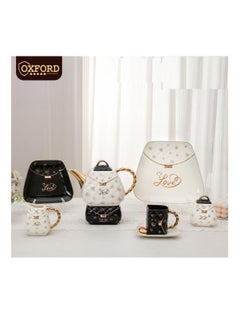 Tea and tea set, 25 pcs, white*black, Oxford sc22-4-B1 - pzsku/Z016D5E186C1719A2D5C0Z/45/_/1704639055/54ec4066-a801-4083-a3a0-703d0155ceb4