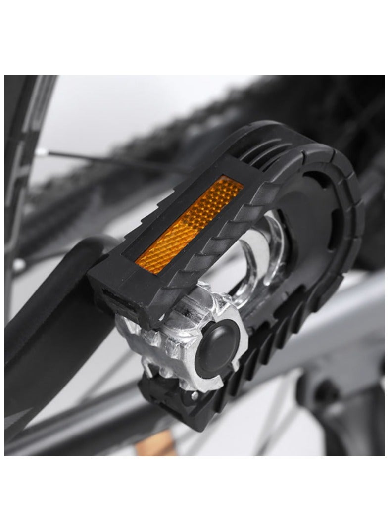 Generic Mountain bike pedal; Aluminum alloy folding pedal; Bicycle pedal; Bicycle parts  - Image 3