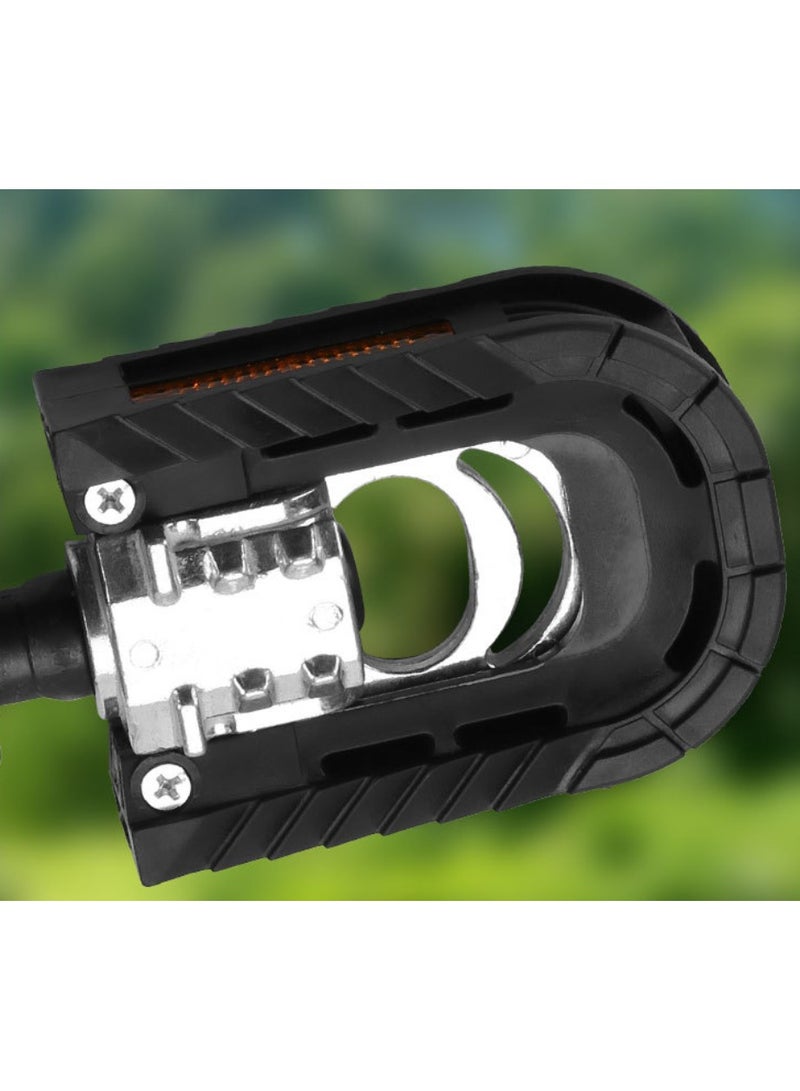 Generic Mountain bike pedal; Aluminum alloy folding pedal; Bicycle pedal; Bicycle parts  - Image 2