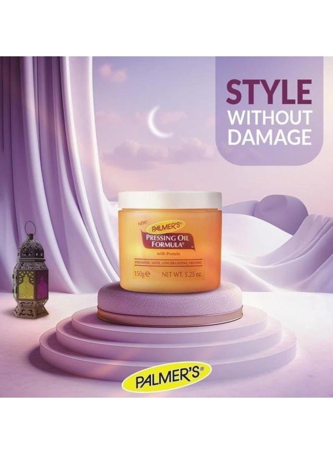 PALMER'S Palmers Hair Cream Pressing Oil Formula With Protien - 150 Gm - Image 4