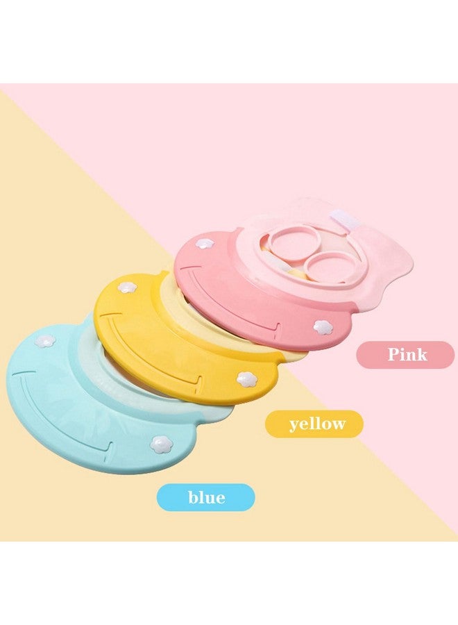 AMTOOCH Shower Cap for Kids, Baby Shower Cap bath wash Shampoo rinser shield Hat Adjustable head hair Visor Protection Toddler and Children,Prevent water from entering eyes and ears(Blue) - Image 4