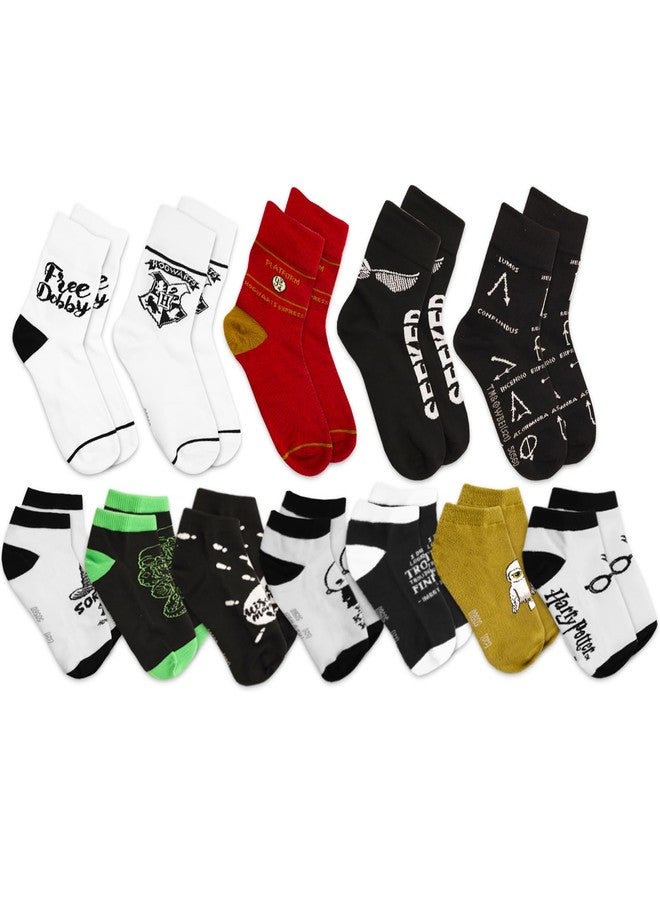 هاري بوتر مجموعة جوارب هاري بوتر التقويمية - علبة تحتوي على 12 زوجًا من الجوارب بتصاميم هوجورتس وهاري بوتر والمزيد | مجموعة هوجورتس - Image 2