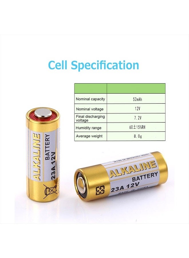 LiCB A23 12V Alkaline 23A Batteries (10-Pack) - Image 3