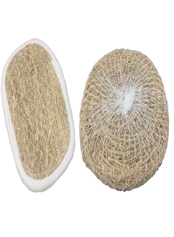 Aumni Crafts Natural Vetiver Bath Scrub (Pack of 2) Fragrant Skin Friendly Khus Ramacham Chrysopogon Zizanioides Eco Friendly Bio Degradable - Image 1