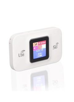 REBENUO Portable WiFi Router 5G LTE Mobile Hotspot 300Mbps Hotspot Device with Sim Card Slot, Portable Travel WiFi Hotspot Mini Smart Pocket Router Built-in Battery  - Image 1