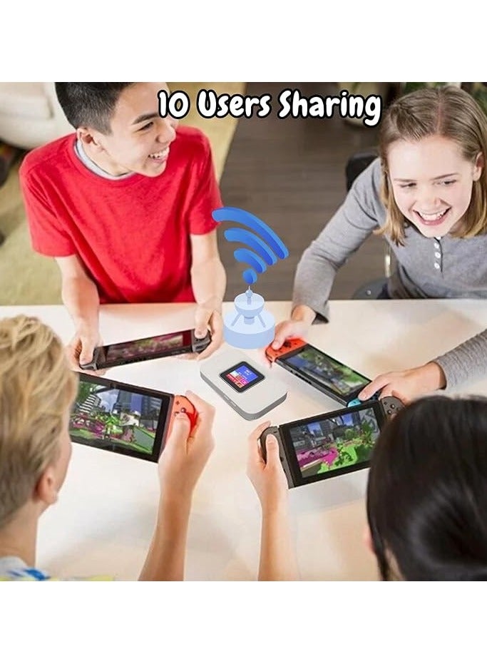 ريبنيو راوتر واي فاي محمول نقطة اتصال متنقلة 5G LTE بسرعة 300 ميجابايت في الثانية جهاز نقطة اتصال مع فتحة لبطاقة Sim نقطة اتصال واي فاي محمولة للسفر راوتر جيب ذكي صغير مدمج ببطارية - Image 4