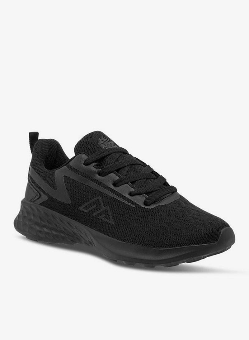 Oaklan by Shoexpress Textured Lace-Up Sports Shoes - Image 1
