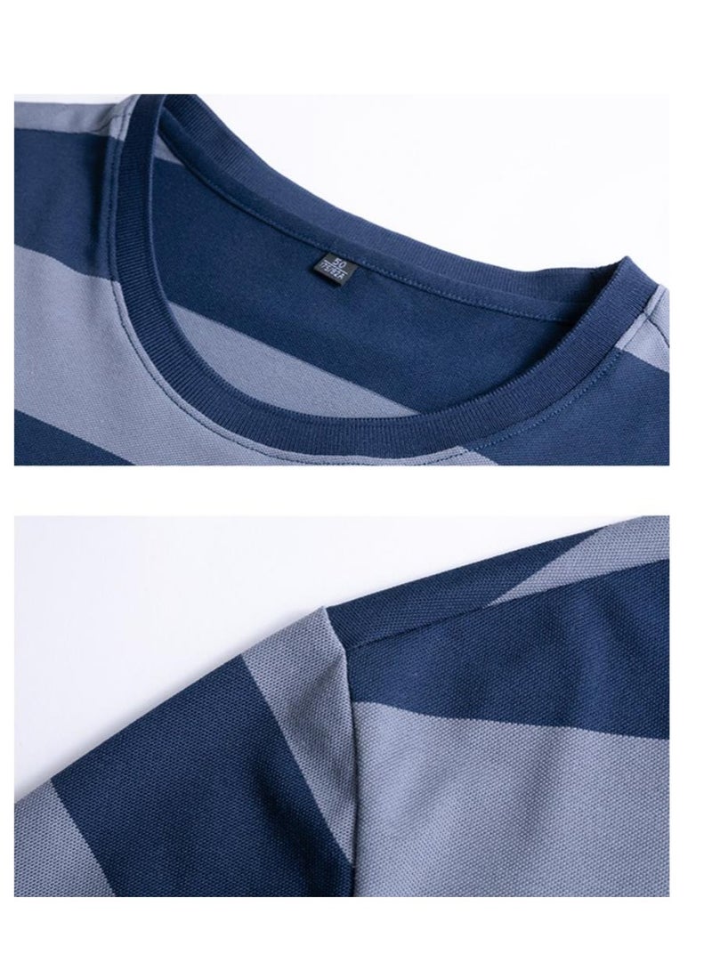 Jeep Men's  Short Sleeved T-shirt Round Neck Pullover Sweatshirt Simple Running Top  - Image 4