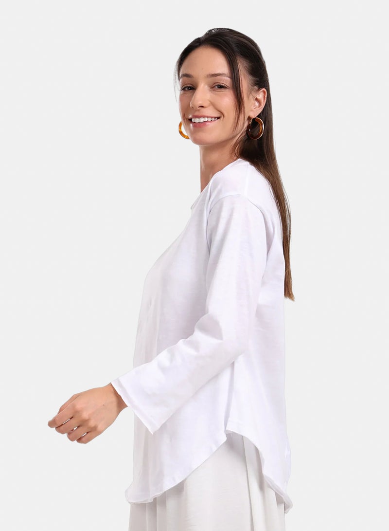 Carina Casual Long Sleeves T-shirt - Image 3