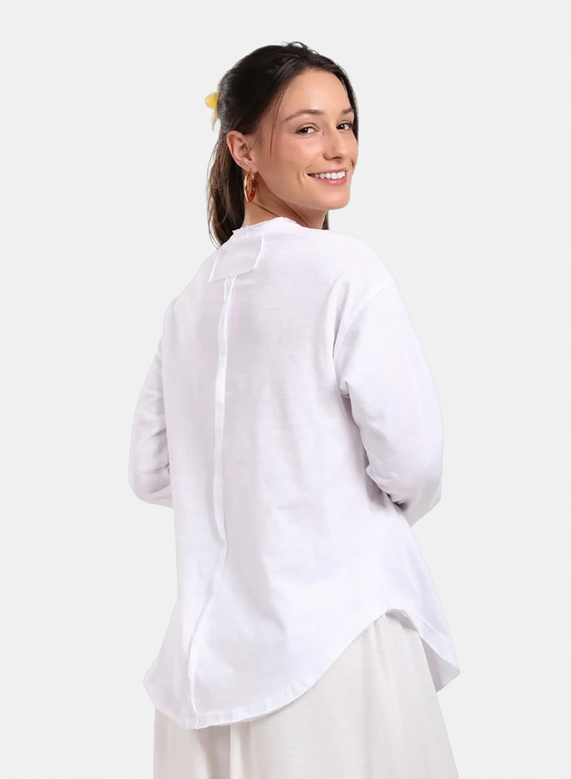 Carina Casual Long Sleeves T-shirt - Image 4