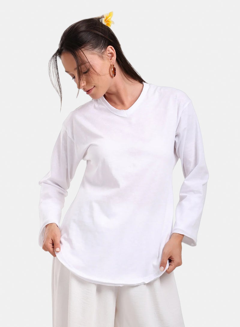 Carina Casual Long Sleeves T-shirt - Image 1