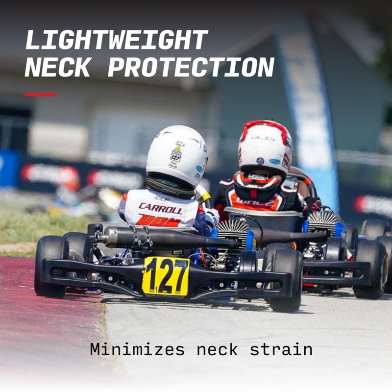EVS Sports R4-BK-Y Sports R4 Race Collar (Black, Youth) - Image 2